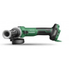 HIKOKI 36 V bezuhlíková uhlová brúska 125 mm s posuvným spínačom a variabilnými otáčkami G3613DEW2Z