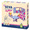 Stavebnice SEVA Rodina Bydlíme plast 564 ks