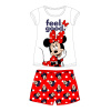 Minnie Mouse - licencie Dievčenské pyžamo - Minnie Mouse 5204C256, biela / červená Farba: Biela, Veľkosť: 122