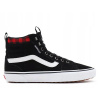 Vans MN Filmore HI guard Suede black red plaid EX Čierna