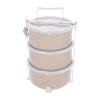 ORION Jídlonosič Lem+UH víka 3 x 1,4 l, pr. 16,5 cm, smalt