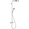 Hansgrohe Sprchový systém Raindance Select S na stěnu s termostatickou baterií bílá/chrom 27129400