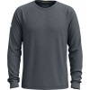 SMARTWOOL Men's Active Ultralite Long Sleeve Active, CHARCOAL HEATHER - L