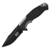 Smith & Wesson® Nôž zatvárací SWMP13GS kombinované ostrie ČIERNY