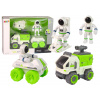 LEAN TOYS Vesmírna súprava – kozmonaut, vozidlá