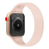 AppleMix Remienok pre Apple Watch Ultra 49 mm / 45 mm / 44 mm / 42 mm - bez zapínania - silikónový - veľkosť M - ružový