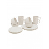 Turistický riad Outwell Delish 4 Person Dinner Set - sandstone