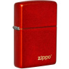 Zippo Metallic Red Logo 26954