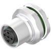 Weidmüller SAIE-M12B-8-H5.5TL-PG9 zabudovateľný zástrčkový konektor pre senzory - aktory, 2422040000, piny: 8, 1 ks; 2422040000