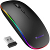 Tichá bezdrôtová myš Herná myš USB Mouse pre notebook a PC (00021843)