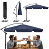 Skladací 6-segmentový záhradný dáždnik 350 cm s krytom Plonos PL-880