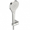 HANSA Viva set vaňový so sprchovou hadicou 175 cm a držiakom sprchy chróm 44170220