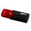 USB kľúč, 16GB, USB 3.2, EMTEC B110 Click Easy, čierna červená