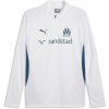 Puma Olympique De Marseille Training Quarter Zip Top 2024 2025 Adults White XL
