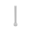 3957b White Antenna 4H - Flat Top (Bílá anténa 4H - plochá horní část)