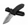 Vega Benchmade 575-1 MINI PRESIDIO II malý taktický nôž 8 cm, satin, čierna, CF-Elite, Axis