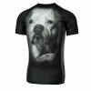 PitBull West Coast - Pánský Rashguard CALIFORNIA DOG černý 2XL