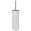 AQUALINE - SNOW WC kefa na postavenie, biela/bambus 7582