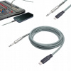 ADAPTÉROVÝ KÁBEL AUDIO KÁBEL 6.35 MM MUŽSKÝ NA USB C MUŽSKÝ 3 M
