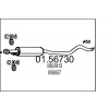 Stredný tlmič výfuku MTS 01.56730