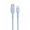 TB Touch AKTBXKUCMISI10F USB-A - USB-C, 1m, fialový (AKTBXKUCMISI10F)