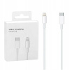Kábel Silver Monkey USB typ C - Apple Lightning 1 m biely