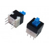 Mikrospínač s aretáciou DPDT 8x8mm