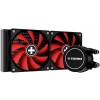 XILENCE vodné chladenie pre CPU Intel a AMD, 2× ventilátor 120 mm PWM, max. 300 W TDP (XC975)