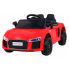 Ramiz Audi R8 na batérie pre deti Červená + diaľkové ovládanie + EVA + pomalý štart + MP3 LED