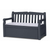 Keter Záhradná lavica Eden Garden Bench 265L šedá 250076