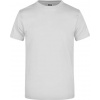 DAIBER JN 02 / Pánske tričko z ťažkej bavlny - light grey XXL