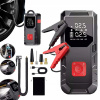 Štartovacia powerbanka s kompresorom 150 psi, 12 V, Prenosná powerbanka 4 v 1