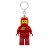 LEGO Spaceman Kosmonaut červený svietiaca figúrka (HT)