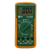 BEST BST-9205M LCD Digitálny Multimeter Ručný AC/DC Tester Zariadenie - Zelená + Oranžová