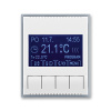 Termostat univerzální programovatelný - ovládací část, 3292E-A10301 04, ABB, Element, bílá / ledová šedá (ABB, Element, bílá / ledová šedá)