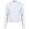 Tommy Hilfiger CROPPED ARTICULATED CREW biela Dámska mikina S