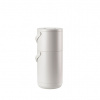 Kuchyňský kontejner na bio odpad 22+12l CIRCULAR Warm Grey, šedý - ZONE DENMARK (CIRCULAR nádoba na bio odpad 22+12 l, šedá - ZONE DENMARK)