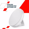 Canyon OnCharge 105, bezdrôtová nabíjačka, výkon 15W, 1,5m kábel, biela CNS-WCS105W