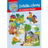 Omaľovánka - A4 - so samolepkami - Zvieratká z farmy