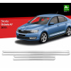 Nerez lišty dverí Škoda Octavia III