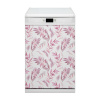 Magnet na umývačku riadu Ružové listy 45x70