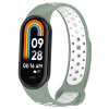 Xiaomi Mi Smart Band 8/9 náhradní náramek - Sportovní prodyšný perforovaný Farba: Zeleno biela MBSCZ-SPP807