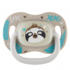 CANPOL BABIES Cumlík silikónový symetrický Exotic Animals 0-6m Leňochod 1ks 34-920_LENI