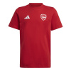 Adidas Dětské tričko ARSENAL FC Tee červené velikost: 164