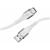 Intenso USB kabel USB 2.0 USB-A zástrčka, USB-C ® zástrčka 1.50 m bílá látkový potah 7901102