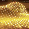 Vonkajšie vianočné LED osvetlenie, svetelná sieť 160ks / 3m x 1,5m s časovačom bílá teplá
