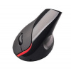 C-TECH C-TECH myš VEM-07, vertikální, bezdrátová, 5 tlačítek, černá, USB nano receiver
