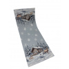 Gobelínové obrusy - SNOW LUREX KLASIK GOBELIN 40X100 Veľkosť: obliečka na vankúš 45x45