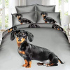 7-dielne kvalitné obliečky Dogs 6 G-03