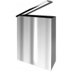 Sapho Hranatý odpadkový koš závesný 25l, leštená nerez